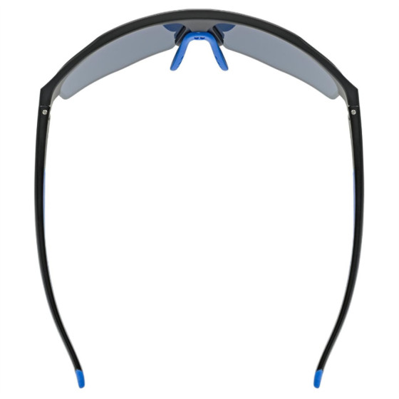 Sluneční brýle - UVEX Axos - Black Matt / Mirror Blue