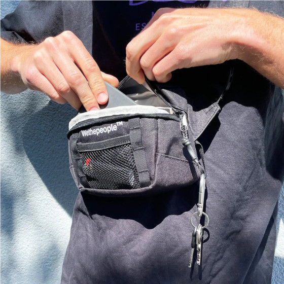 Ledvinka - WE THE PEOPLE Street Hip Bag - Black