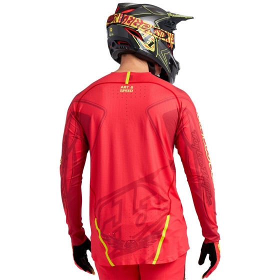 Dres - TROY LEE DESIGNS Sprint Ultra 2025 - Ghostwing Infra Red