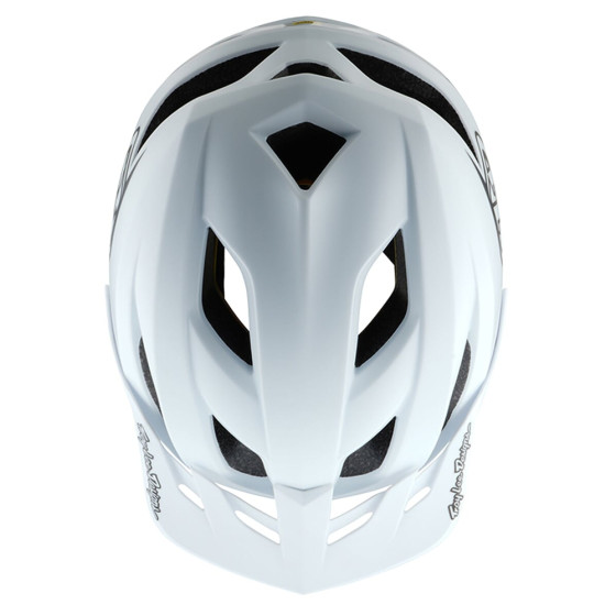 Přilba MTB - TROY LEE DESIGNS Flowline MIPS Point 2025 - White / Black