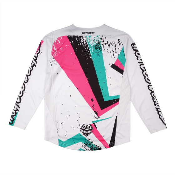 Dětský dres - TROY LEE DESIGNS Sprint Full Pull 2025 - Chalk