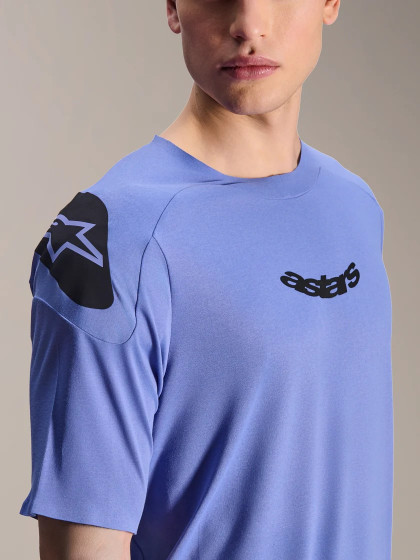 Dres - ALPINESTARS A-Aria Polartec Elite SS - Baja Blue