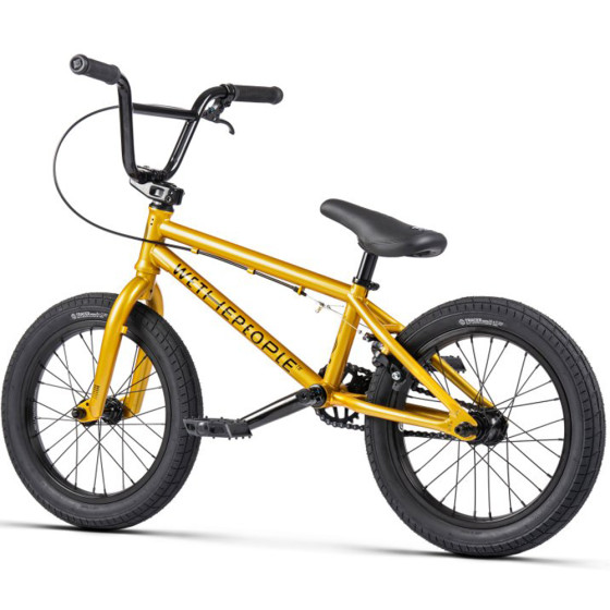 Dětské freestyle BMX kolo - WE THE PEOPLE Seed 16" 2025 - Gold