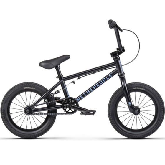 Dětské Freestyle BMX kolo - WETHEPEOPLE RIOT 14" 2025 - Matt Black