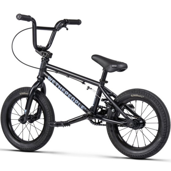 Dětské Freestyle BMX kolo - WETHEPEOPLE RIOT 14" 2025 - Matt Black