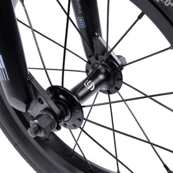 Dětské Freestyle BMX kolo - WETHEPEOPLE RIOT 14" 2025 - Matt Black