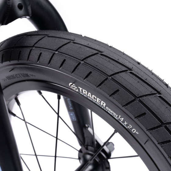 Dětské Freestyle BMX kolo - WETHEPEOPLE RIOT 14" 2025 - Matt Black