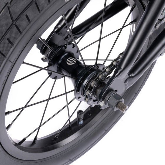 Dětské Freestyle BMX kolo - WETHEPEOPLE RIOT 14" 2025 - Matt Black