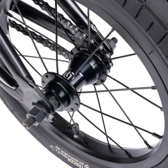 Dětské Freestyle BMX kolo - WETHEPEOPLE RIOT 14" 2025 - Matt Black