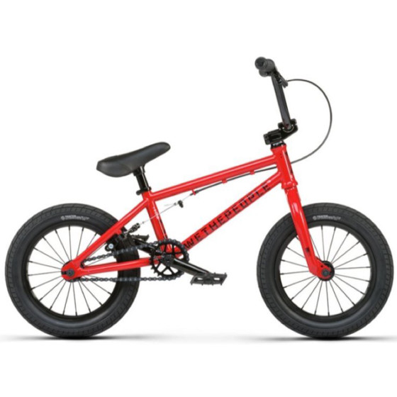 Dětské Freestyle BMX kolo - WETHEPEOPLE RIOT 14" 2025 - Red
