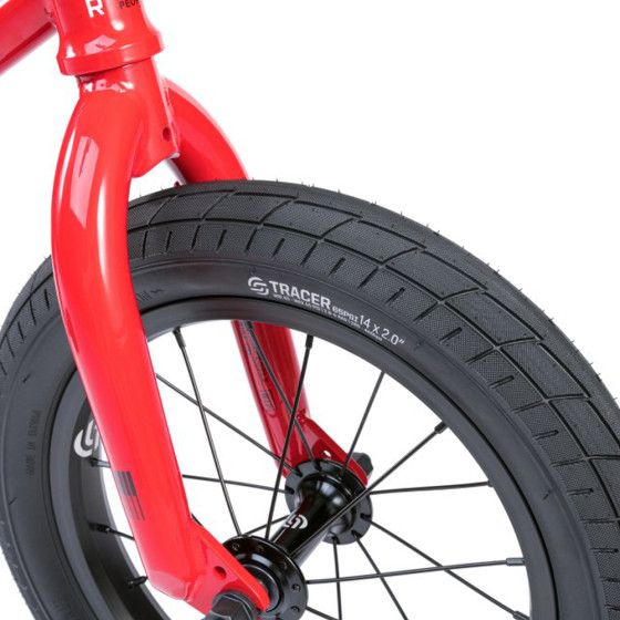 Dětské Freestyle BMX kolo - WETHEPEOPLE RIOT 14" 2025 - Red
