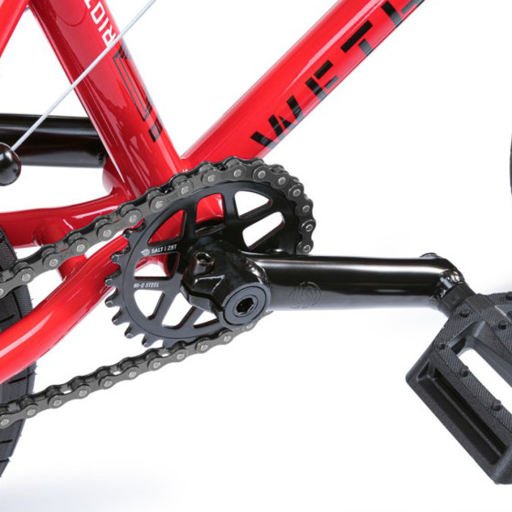 Dětské Freestyle BMX kolo - WETHEPEOPLE RIOT 14" 2025 - Red