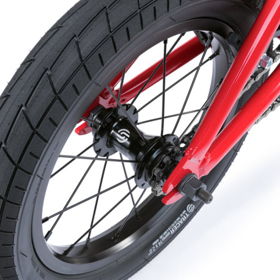 Dětské Freestyle BMX kolo - WETHEPEOPLE RIOT 14" 2025 - Red