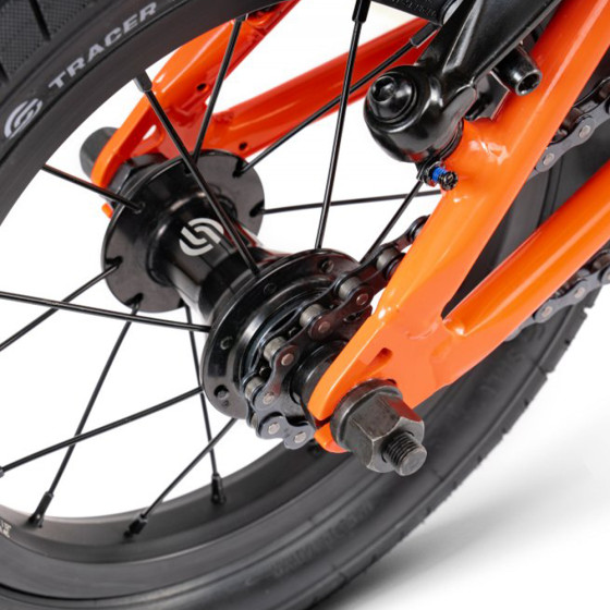 Dětské freestyle BMX kolo - WE THE PEOPLE Prime Drive 12" 2025 - Orange