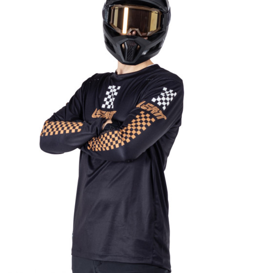 Dres - LEATT MTB Enduro 4.0 2025 - Black