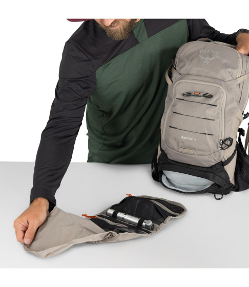 Batoh - OSPREY Raptor 14 2025 - Pediment Grey