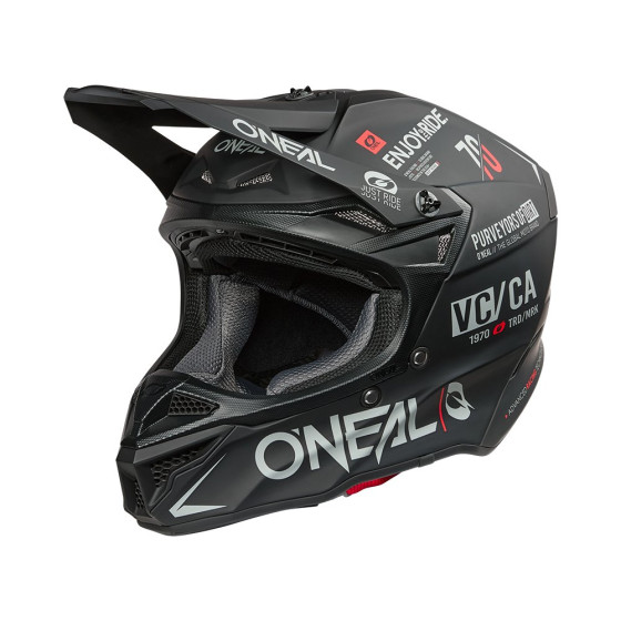 Integrální přilba - O'NEAL 5Series BRAND 2026 - černá/šedá