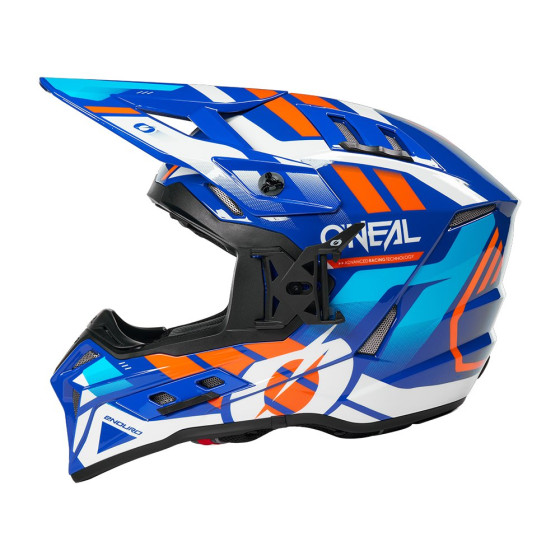 Přilba na cestovní Enduro - O´NEAL EX-SRS  DUST 2026 - modrá/oranžová