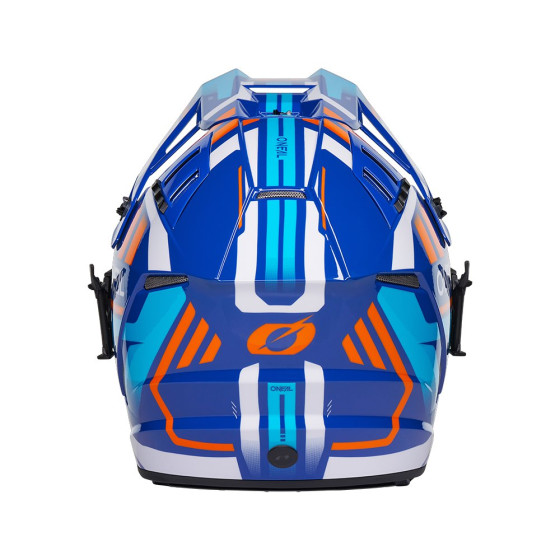 Přilba na cestovní Enduro - O´NEAL EX-SRS  DUST 2026 - modrá/oranžová