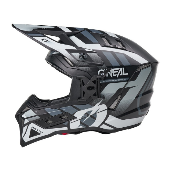 Přilba na cestovní Enduro - O´NEAL EX-SRS DUST 2026 - černá/šedá