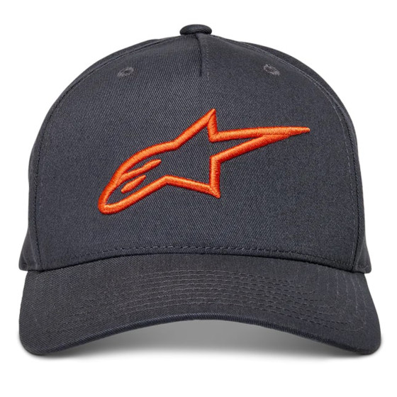 Čepice - ALPINESTARS Ageless Snapback 2025 - Charcoal / Orange
