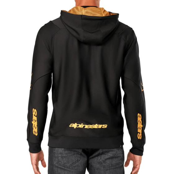 Mikina - ALPINESTARS Sessions V3 Hoodie 2025 - Black / Gold