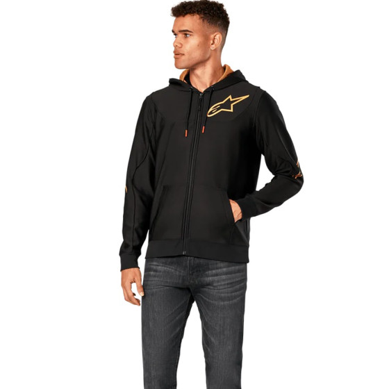 Mikina - ALPINESTARS Sessions V3 Hoodie 2025 - Black / Gold