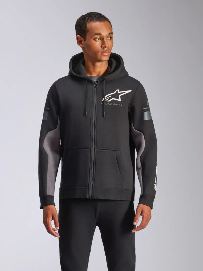 Mikina - ALPINESTARS Esemex Hoodie 2025 - Black / Charcoal