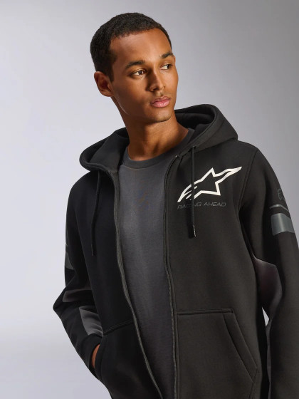 Mikina - ALPINESTARS Esemex Hoodie 2025 - Black / Charcoal