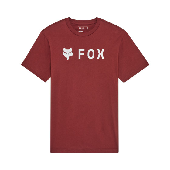 Triko - FOX Absolut Ss Prem Tee 2025 - Rust