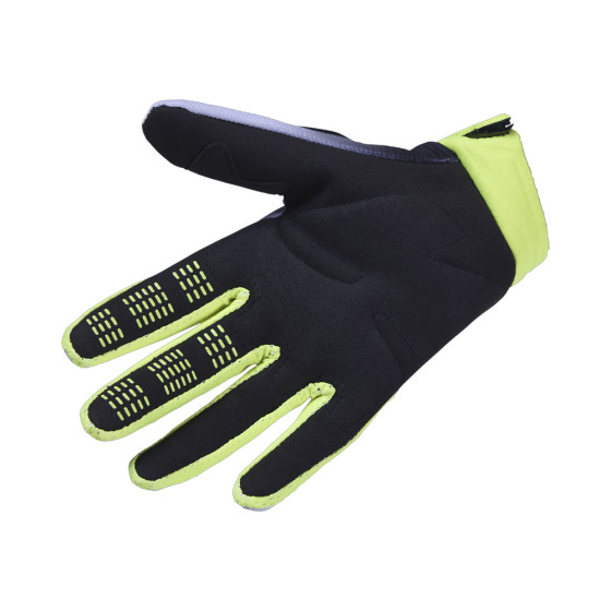 DĚTSKÉ rukavice - FOX Youth 180 Collect Gloves 2025 - Grey/Yellow