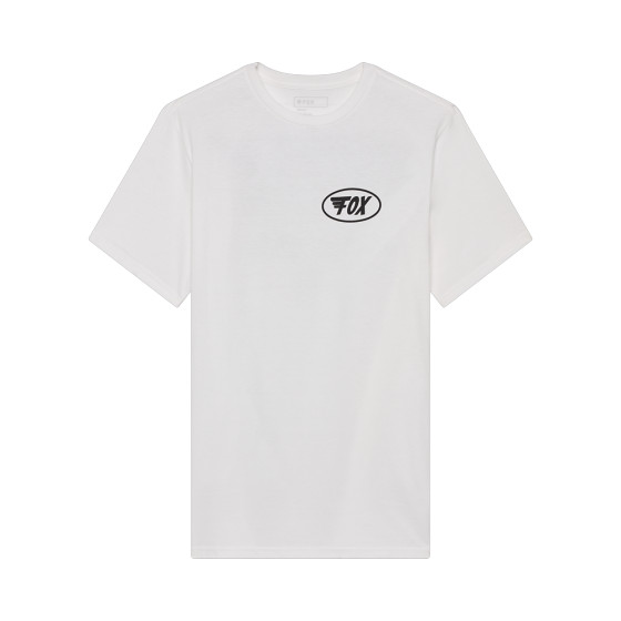 Triko - FOX Fox Wing Ss Premium Tee 2025 - Optic White