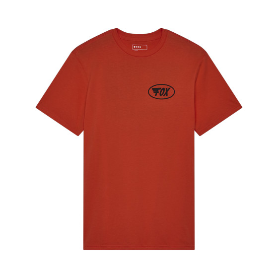 Triko - FOX Fox Wing Ss Premium Tee 2025 - Blood Orange