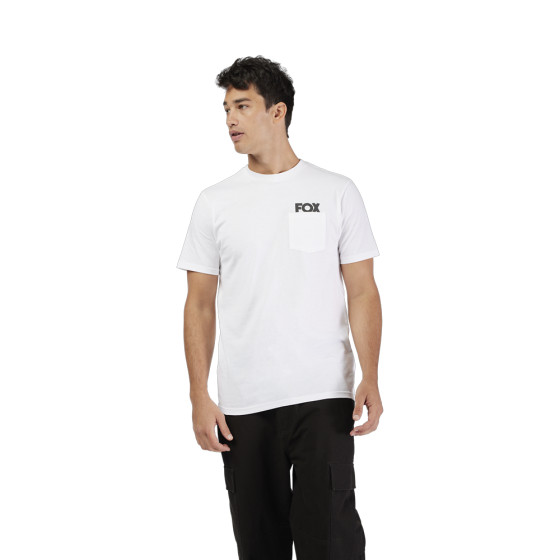 Triko - FOX Big F Ss Prem Tee 2025 - Optic White