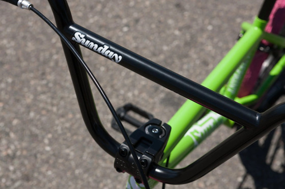 Freestyle BMX kolo - SUNDAY Blueprint 20,5" - Gloss Watermelon Green