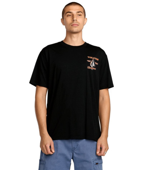 Triko - VOLCOM Enamel Sst 2025 - Black