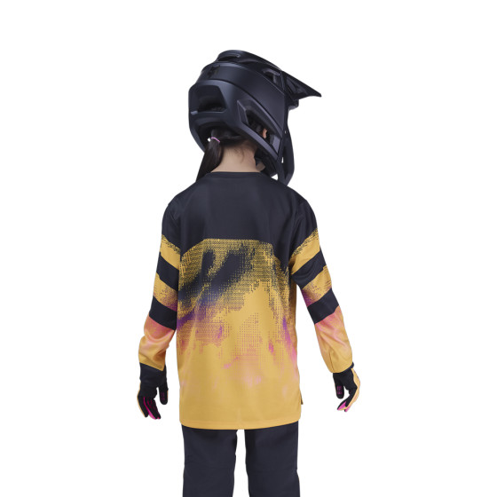 Dětský dres - FOX Yth Ranger Ls Kairos 2025 - Tangerine