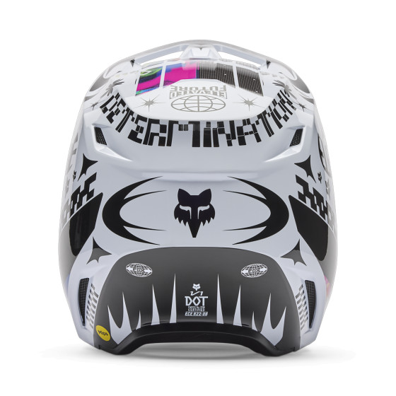 Integrální přilba - FOX V1 Image Cosmo 2025 - White / Black