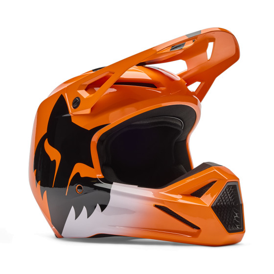 Integrální přilba - FOX V1 Shield 2025 - Fluo orange