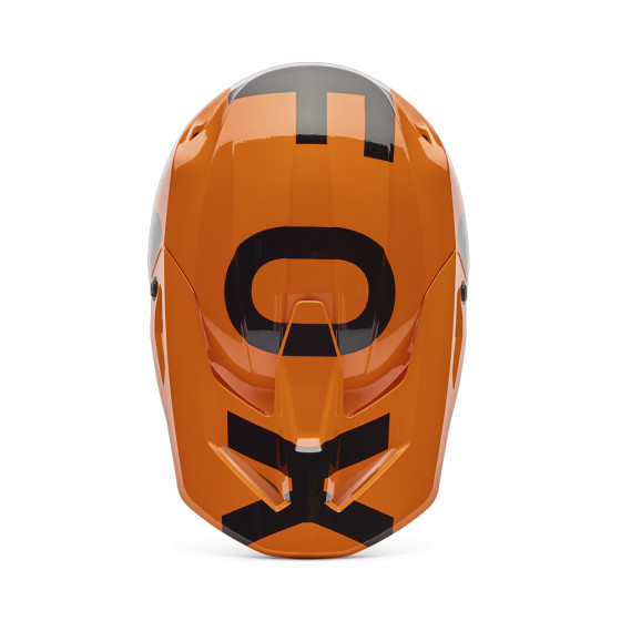 Integrální přilba - FOX V1 Shield 2025 - Fluo orange