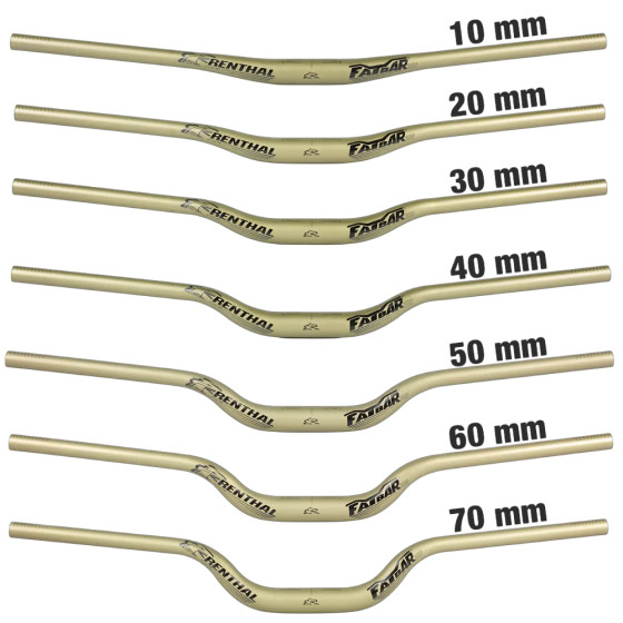 Řídítka MTB - RENTHAL Fatbar 35 V3 800 - AluGold