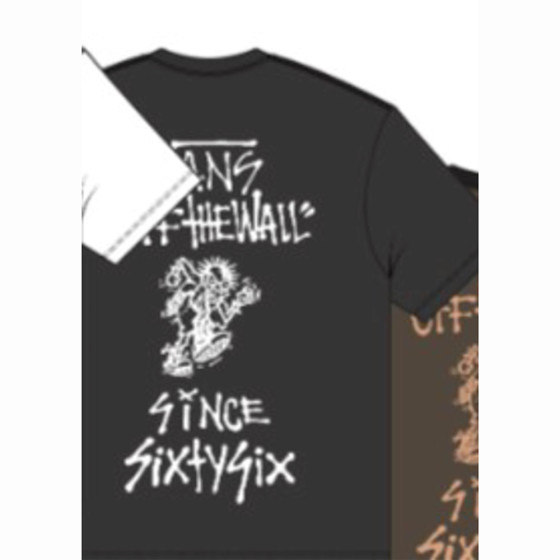 Triko - VANS MStomer Loose Fit Ss Tee - Black