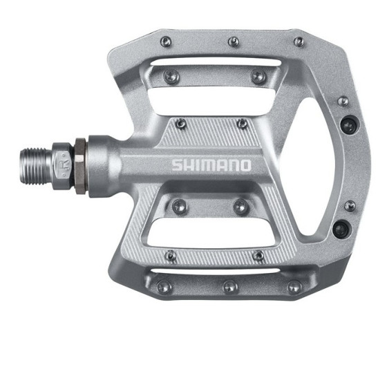 Pedály - SHIMANO PD-GR500 - stříbrná