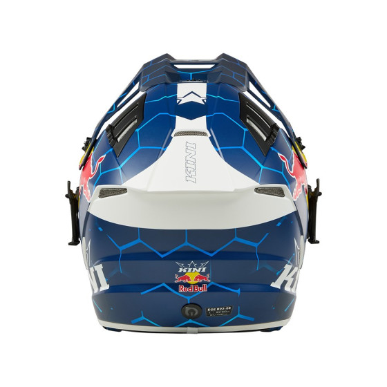Přilba na cestovní Enduro - KINI Red Bull EXC 1.0 2025 - modrá/bílá