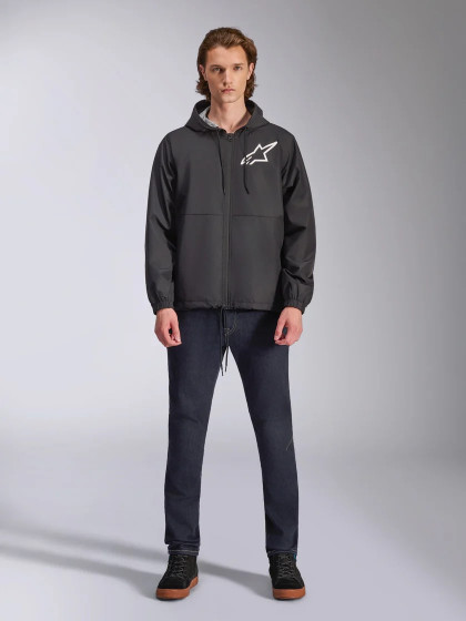 Bunda - ALPINESTARS Speeder Chromium Windbreak 2025 - Black / White