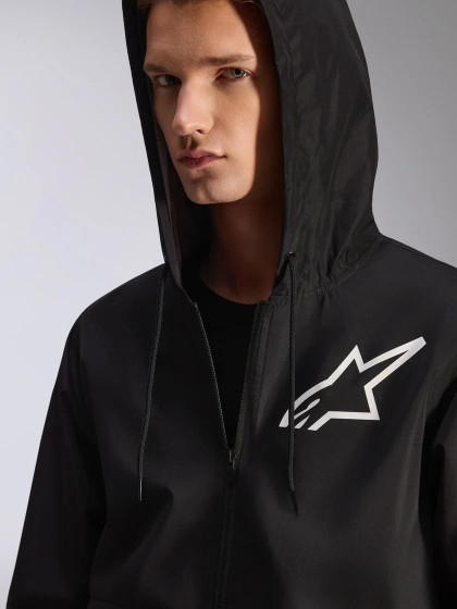 Bunda - ALPINESTARS Speeder Chromium Windbreak 2025 - Black / White