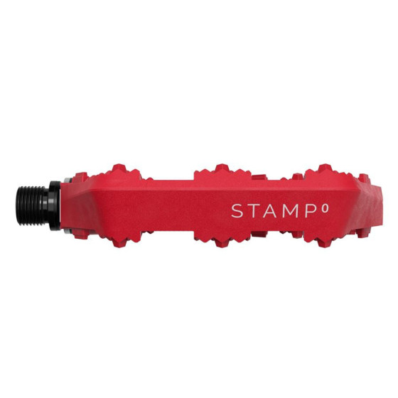 Pedály MTB - CRANKBROTHERS Stamp 0 - Bright Red