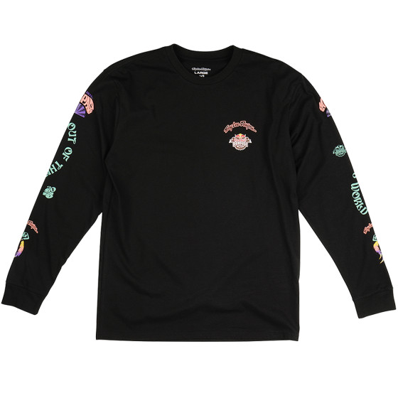 Triko - TROY LEE DESIGNS Red Bull Rampage Valley Of Gods Ls 2025 - Black