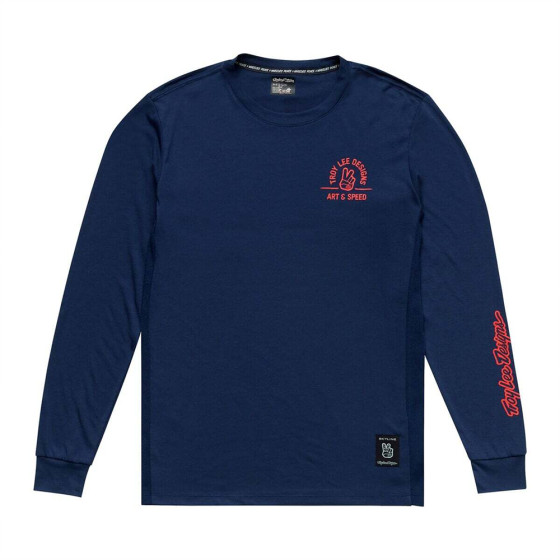 Dres - TROY LEE DESIGNS Skyline Ride Tee Ls Locals 2025 - Midnight