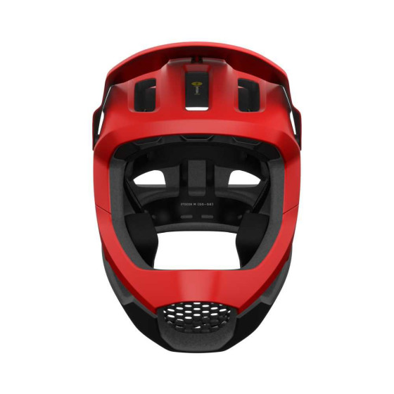 Integrální přilba - POC Otocon Race Mips - Prismane Red Matt/Uranium Black Matt